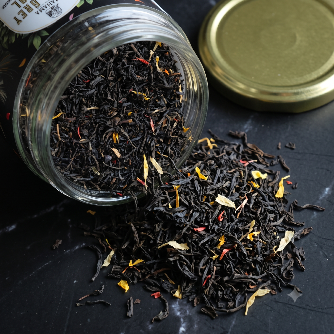 Earl Grey Floral con Bergamota Sin Azúcar | Mahama | 70g