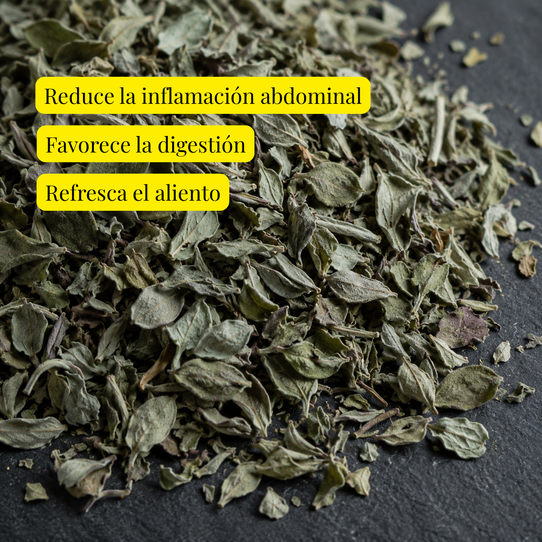 Menta Blanca ingrediente puro Mahama